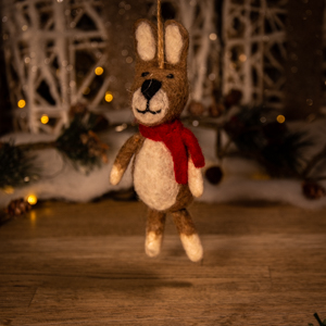 Harry Hare Felt Decoration